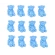Decorative Teddy Bears, 2.5×1.8 cm, 1 pack – 12 pcs.