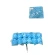 Foam 10 Roses (10×4 cm) Bouquets, Blue Color, 1 Pack - 12 pcs