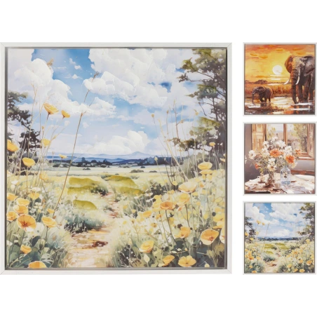 Paveikslas su MDF rėmeliu, 51×51×3,5 cm