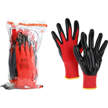 Darba cimdi, 1 iepakojums – 6 pāri