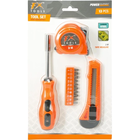 Įrankių rinkinys, 1 pak. - 13 vnt.