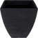 Ribbed Square Planter, 40 cm