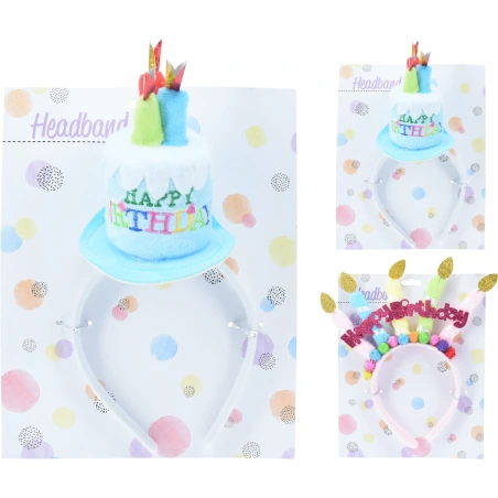 Headband “Happy Birthday”