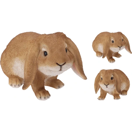 Triušis su kabančiomis ausimis, 31,5×16,5×17,5 cm