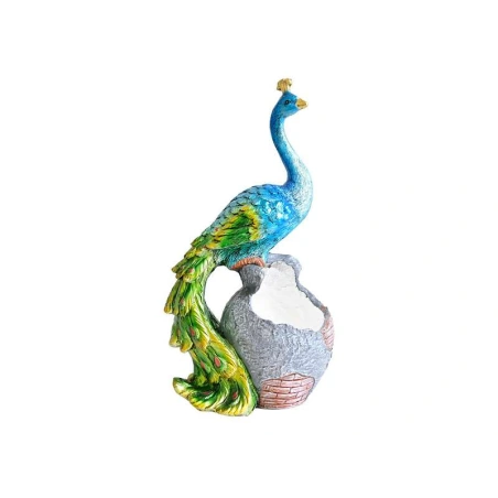 Flower Pot with Peacock, 32×22×59 cm