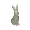 Ceramic Bunny, 20×12.5×40 cm, Grey-Green Color