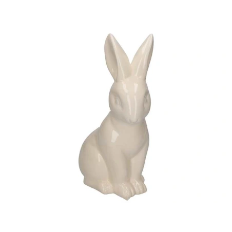 Ceramic Bunny, 15.5×11×30 cm, Cream Color