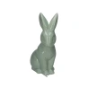 Ceramic Bunny, 15.5×11×30 cm, Green Color