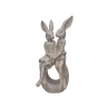 Decoration "Bunny Couple", 27.5 cm