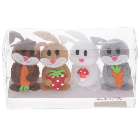 Bunny Set, 1 Pack – 4 Pieces, Box Dimensions – 12×6×3.5 cm