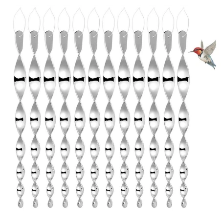 Bird Repellent, 3.3×38 cm, 1 Pack – 12 Pieces