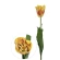 Artificial Tulip, 62 cm, Yellow-Red