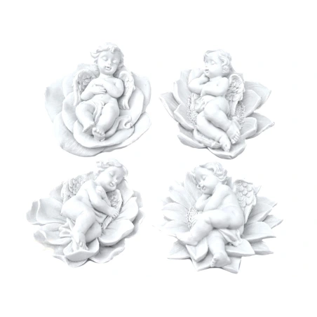 Angel on a Flower Bloom, 8 cm