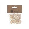 Decorative Wooden Beads in Various Sizes