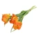 Artificial Latex Tulips, 45 cm, Orange Color, 1 Bouquet - 3 pcs.