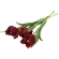 Artificial Latex Tulips, 45 cm, Dark Red Color, 1 Bouquet - 3 pcs.