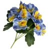 Artificial Pansy Bouquet, 32 cm