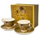 Cup and Saucer Set, 250 ml, 8×15×15 cm