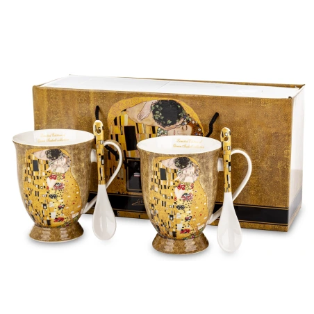 Two Cups with Spoons Set, 11×11,5×8,5 cm