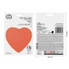 Foil Balloon "Heart", 18", Orange Color