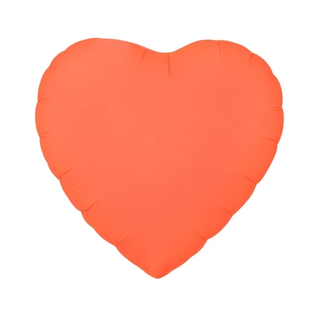 Foil Balloon "Heart", 18", Orange Color