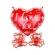 Foil Balloon – Heart "I Love You" with Teddy Bears, 43×48 cm