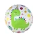 Foil Balloon "Dinosaur", Round, 18" (36 cm)