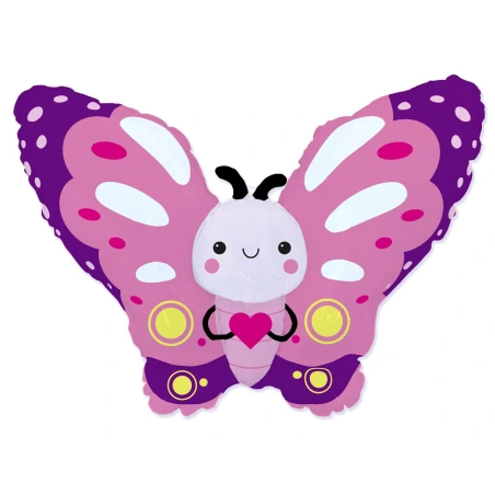 Folijas balons, 24", 60×113, rozā krāsā