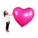 Foil Balloon "Heart", 65" (165 cm), Dark Pink Color