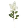 White Artificial Lilac Tree Branch, 72 cm