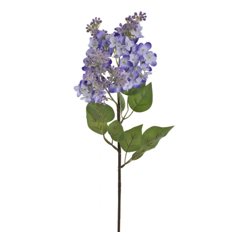 Gaiši-tumši violeta  mākslīgā ceriņu koka zars, 72 cm