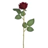 Sarkana mākslīgā roze, 52 cm