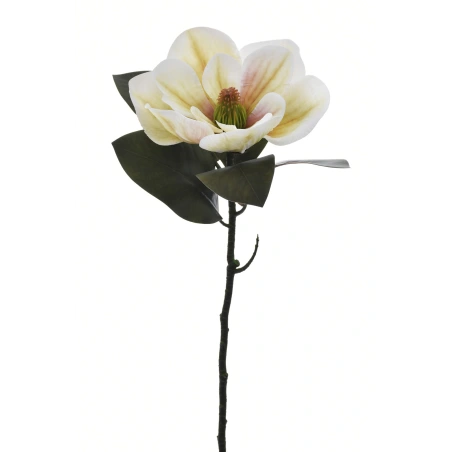 Dirbtinė magnolija, šviesiai žalių ir kitų atspalvių , 65 cm