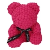 Dark Pink Decorative Teddy Bear in Clear Box, 34 cm