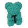 Turquoise Decorative Teddy Bear in Clear Box, 23 cm