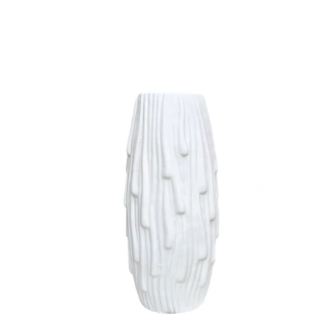 White Vase, 45 cm