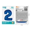 Foil Balloon Number “2”, 92 cm, Blue