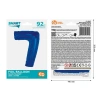 Foil Balloon Number “7”, 92 cm, Blue