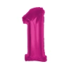 Foil Balloon Number “1”, 92 cm, Pink