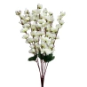 Artificial Cherry Branch, 55 cm, Cream Color