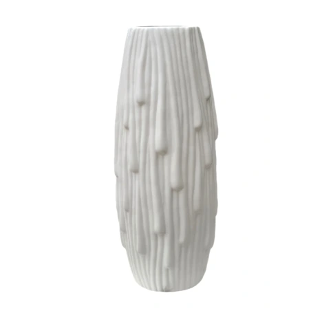 Pelēka vāze, 58 cm