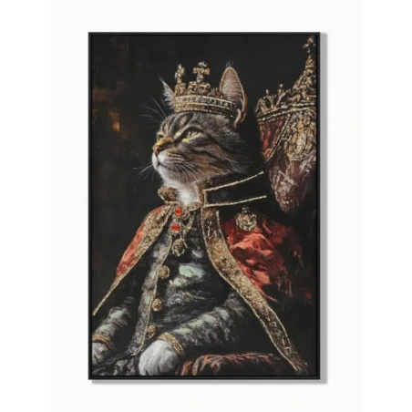 Painting "Cat", 62×92 cm