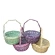 Woven Basket, Size L (h-43 cm, q-39 cm)