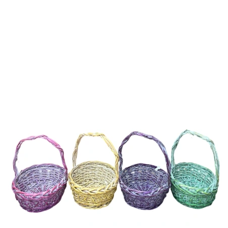 Woven Basket, Size S (h-31 cm, q-25 cm)