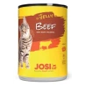 JosiCat Beef in Jelly konservētā barība kaķiem ar liellopa gaļu želejā, 400 g