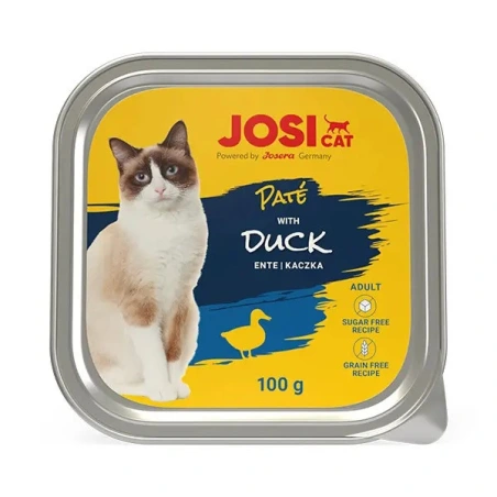 JosiCat Paté with Duck paštetas katėms su antiena, 100 g