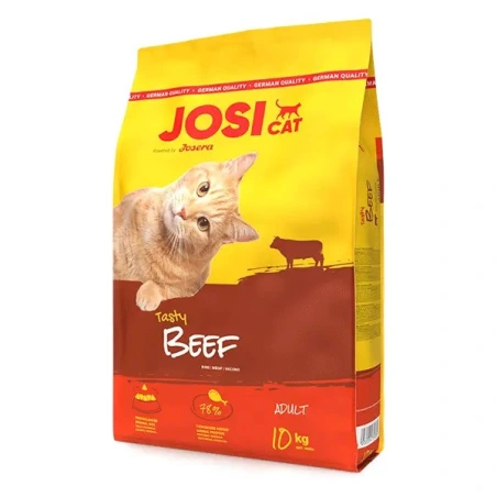 JosiCat Tasty Beef Dry Cat Food, 10 kg