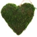 Dried Plants Heart Shape, 26×28 cm