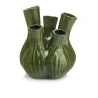 Ceramic Vase, 18×24 cm, Green Color
