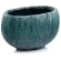 Ceramic Flower Pot, 22×15×14 cm, Turquoise Color